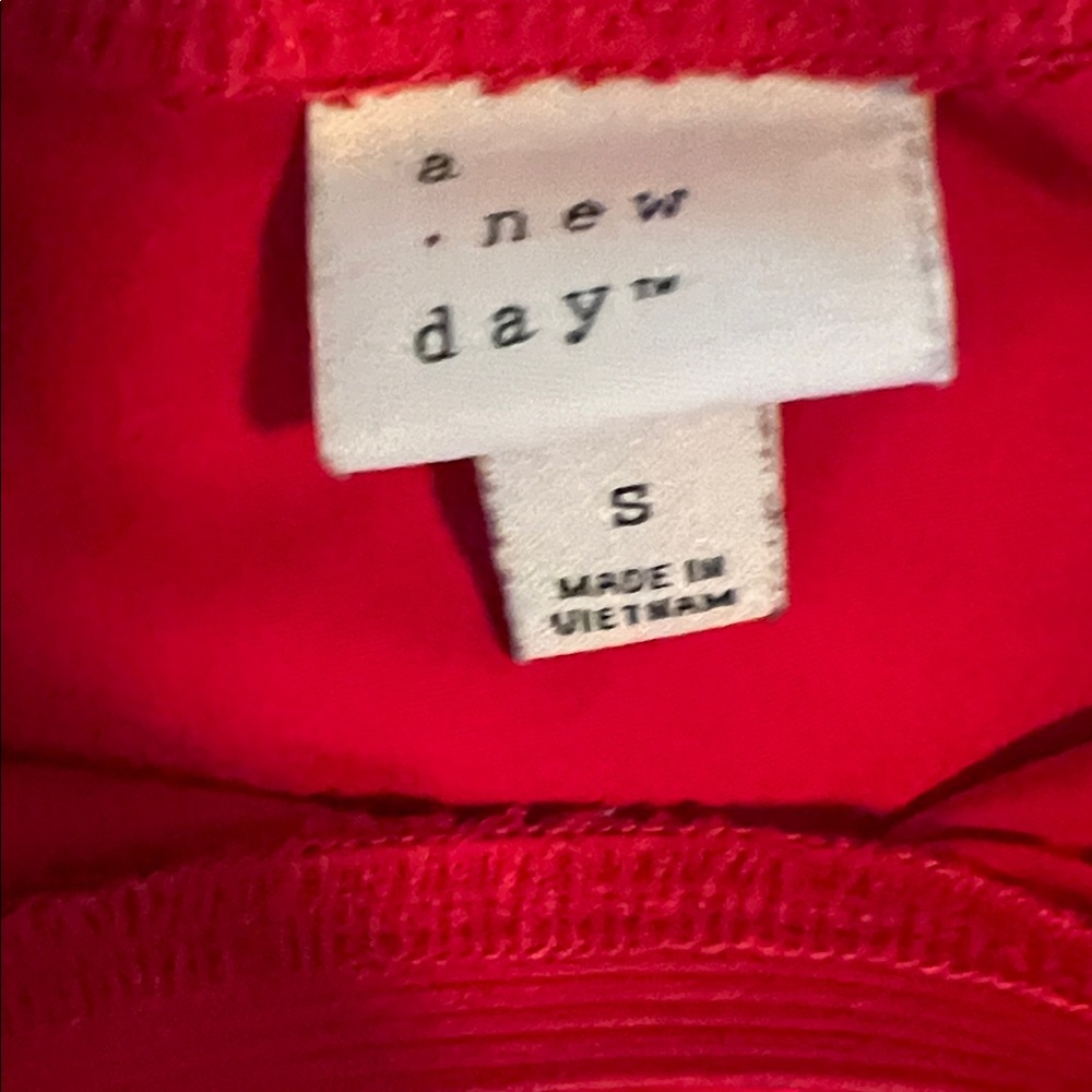 A New Day Bold maxi Red silk skirt